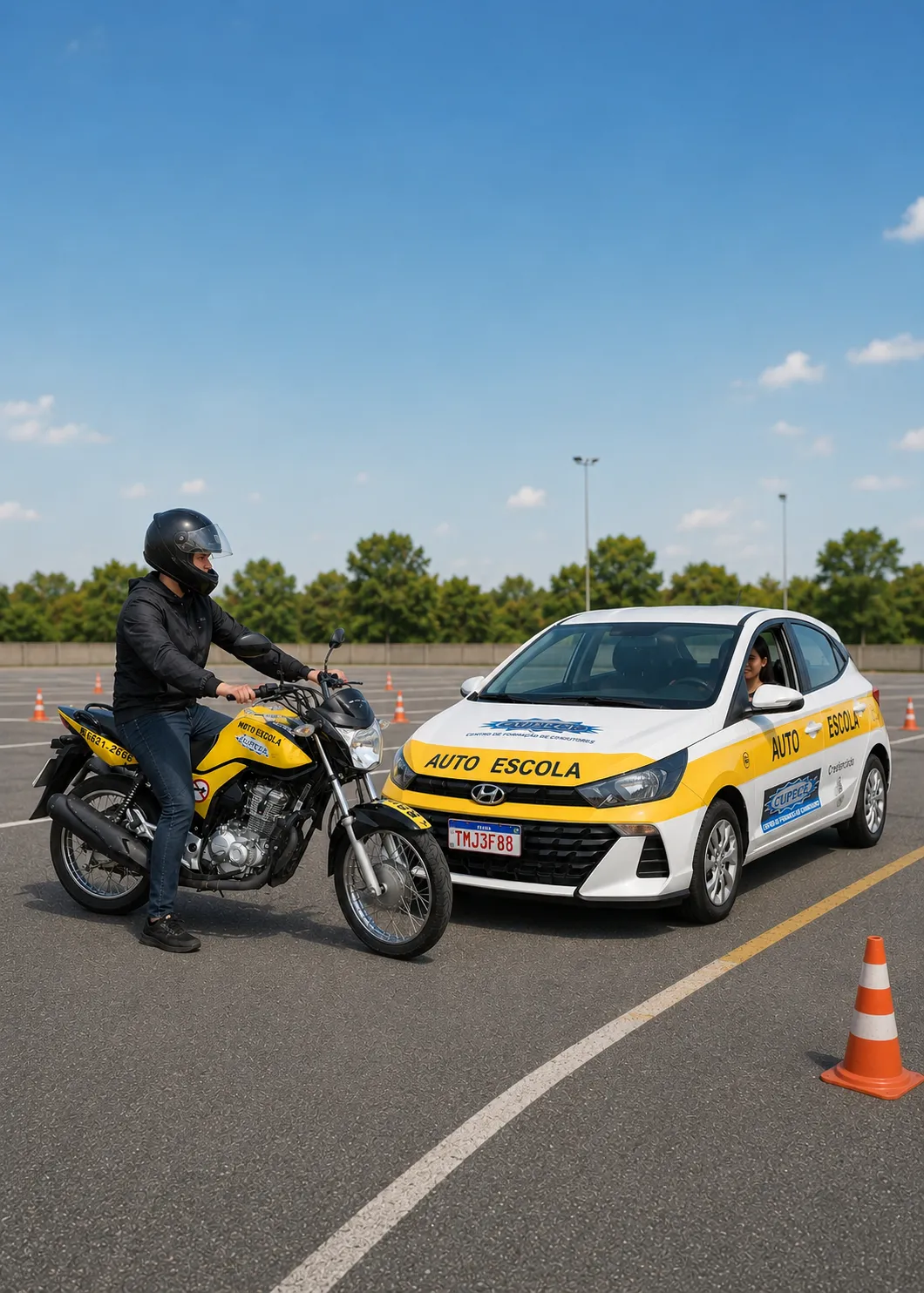 CNH de Moto e Carro